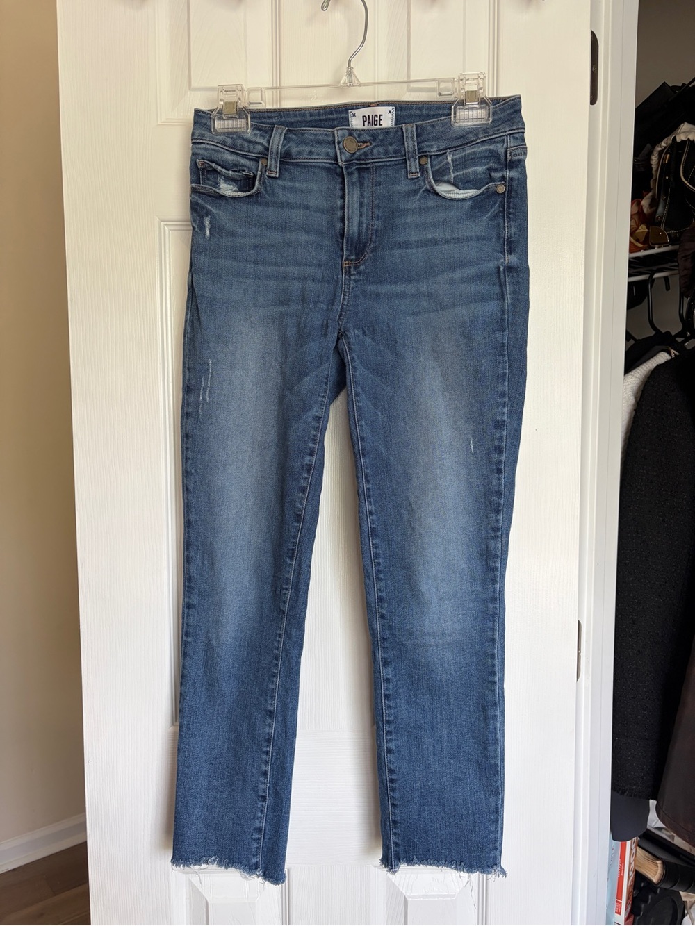 Paige Verdugo Ankle Skinny Jeans 27